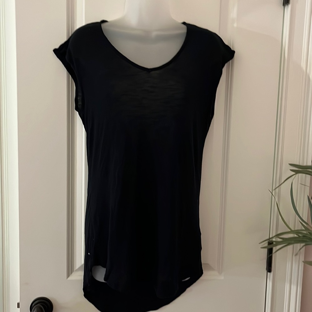 Black swim cover up, XS
